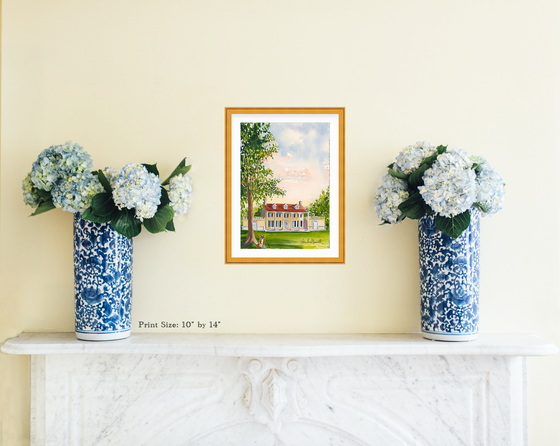 Print of "Illusive – Welbourne Inn"