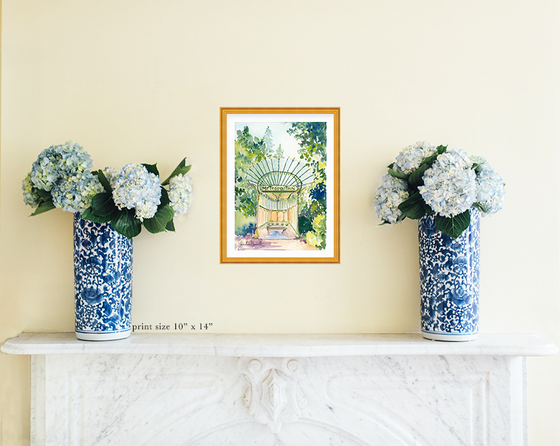 Print of "Next Stop: Paris!"