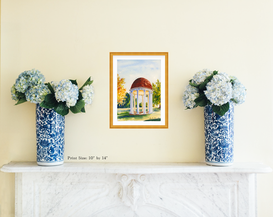 Print of "Pillars – Montpelier"