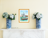 Print of "Boats in Venice"