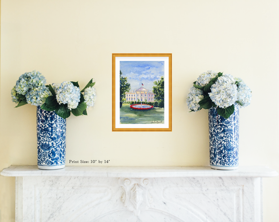 Print of "The White House"