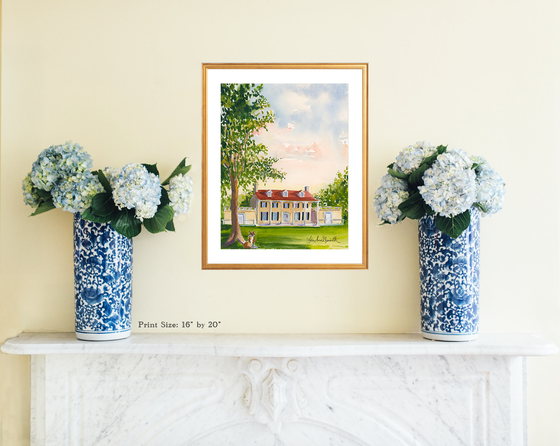 Print of "Illusive – Welbourne Inn"