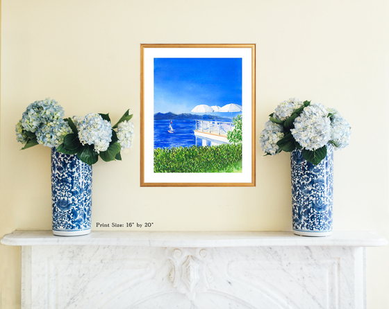 Print of "Vive la Cannes"