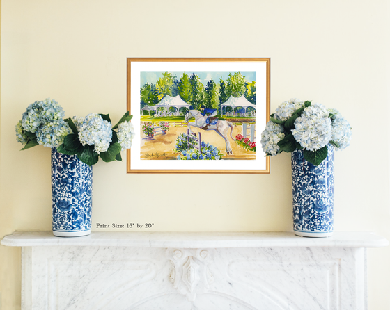 Print of "First Place – Upperville Colt & Horse Show"