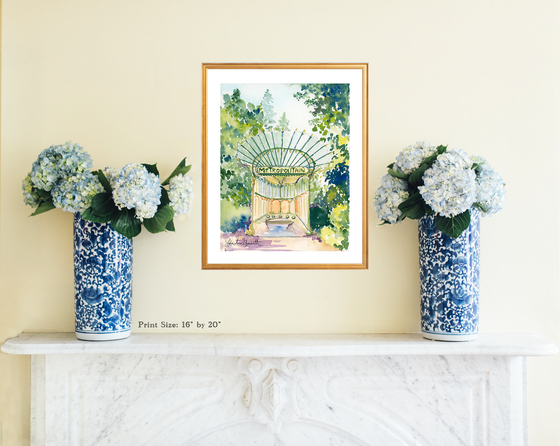 Print of "Next Stop: Paris!"