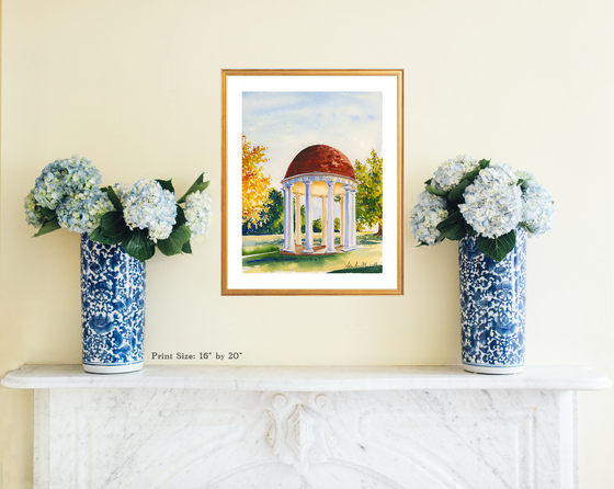 Print of "Pillars – Montpelier"