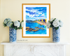 Print of "Saint James Beach at Cape Town"