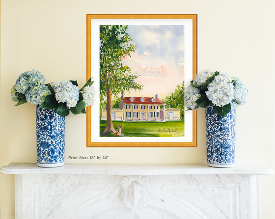 Print of "Illusive – Welbourne Inn"