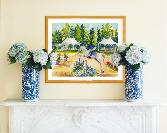 Print of "First Place – Upperville Colt & Horse Show"