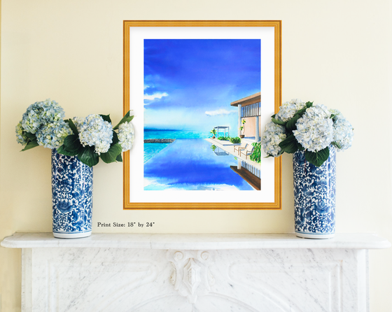 Print of "Sublime Maldives"