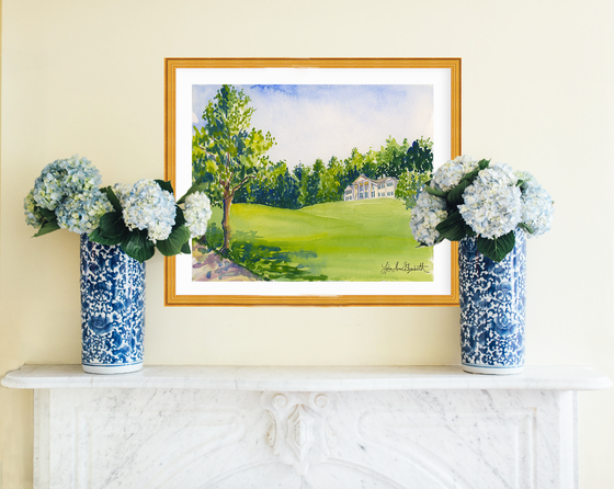 Print of "By Summer's Light – Morvan Park"
