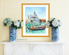Print of "Boats in Venice"