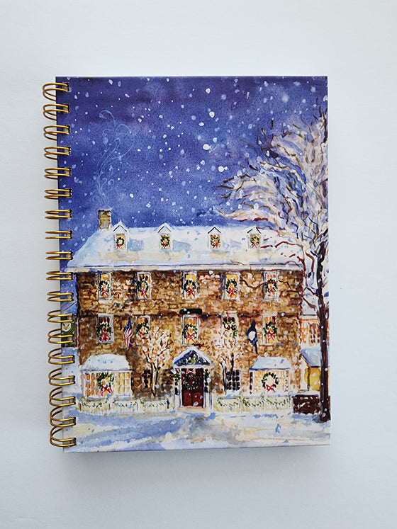 lydia-marie-elizabeth-watercolor-stone-house-with-snow-red-fox-inn-middleburg-virginia