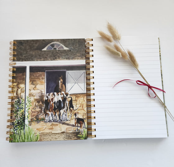 Friends at the Stable Notebook
