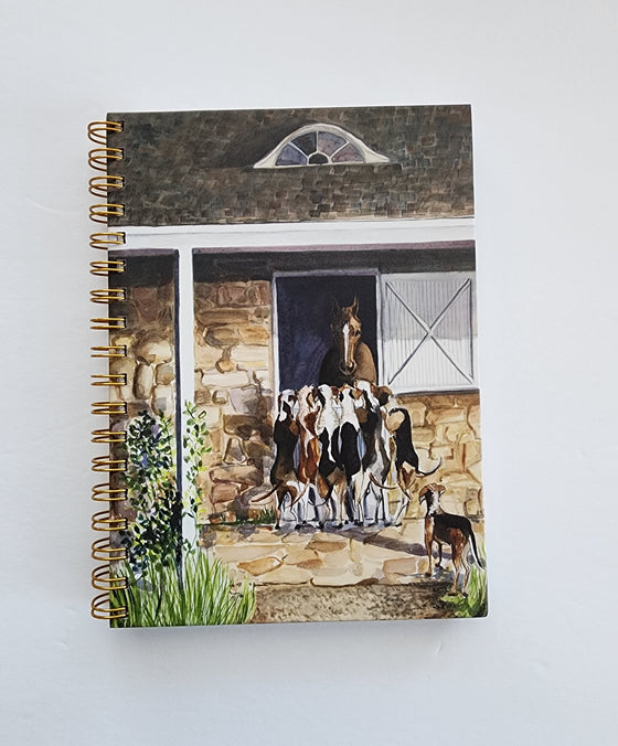 Friends at the Stable Notebook