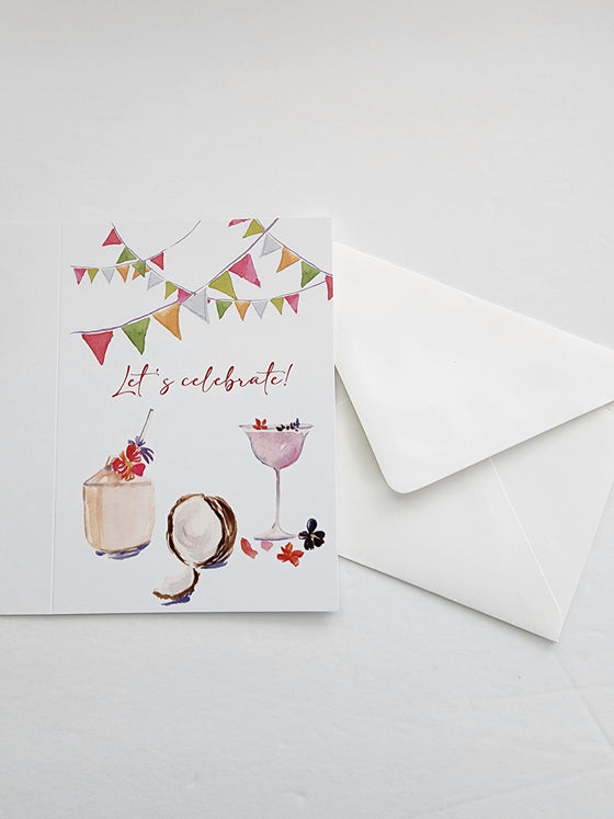 Single Occasion Card Cocktails