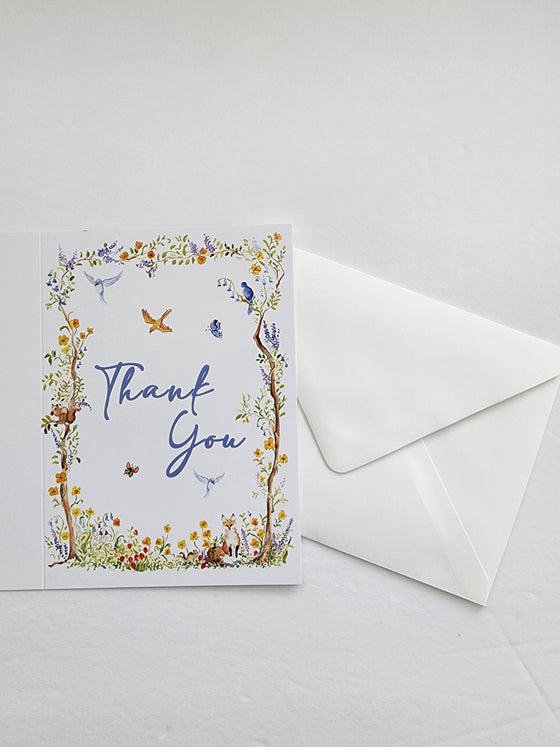 Single Thank You Card