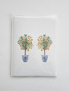 Single Occasion Card Orange Trees