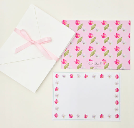 Tropical Hibiscus Notecard Set