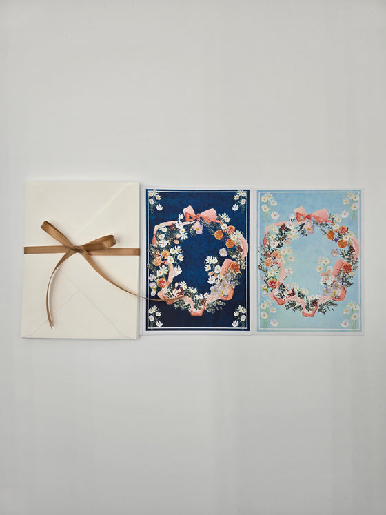 Citrus Wreath Holiday Card Set