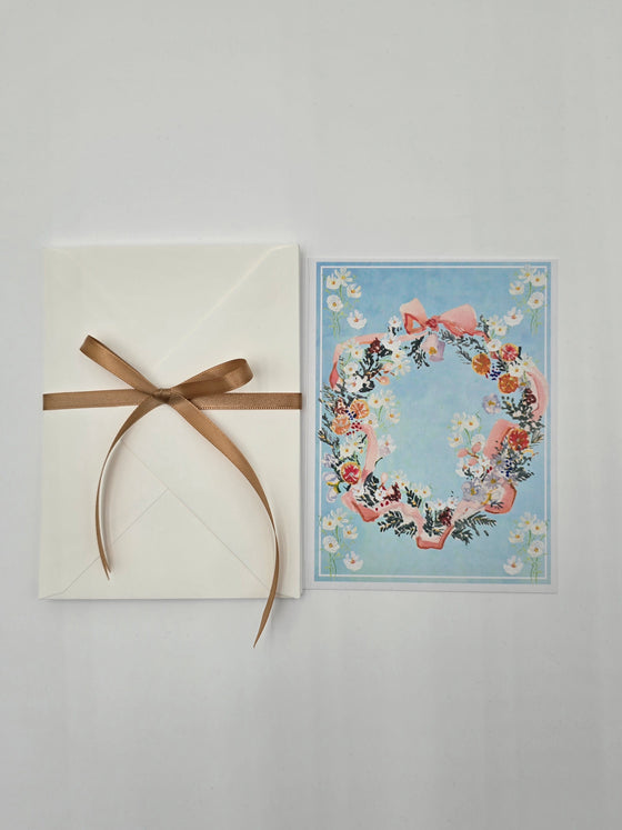 Citrus Wreath Holiday Card Set