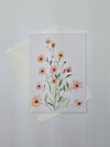Single Floral Sympathy Card