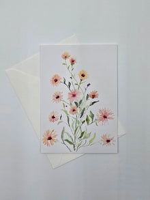  Single Floral Sympathy Card