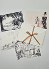 Black and White Hunt Country Note Card Set