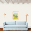 Print of "Springtime Glee in the Hills"