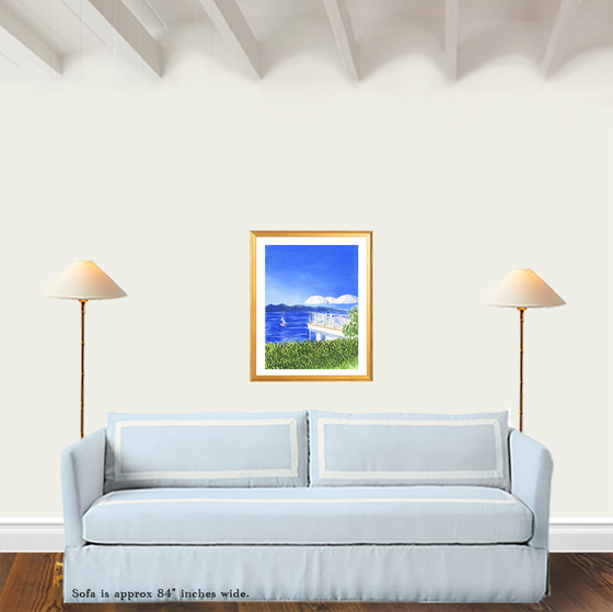 Print of "Vive la Cannes"