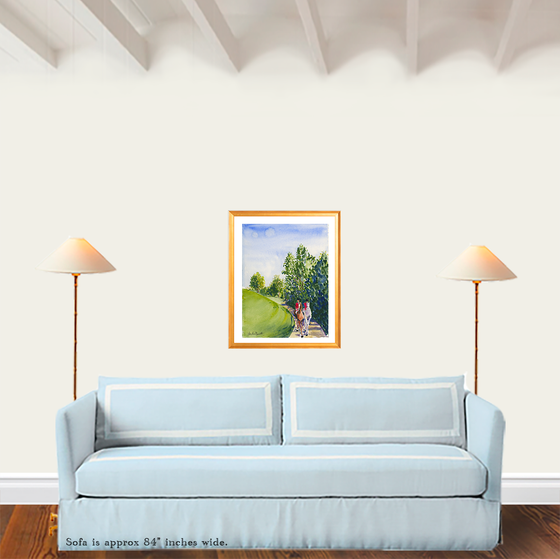 Print of "The Three Riders"