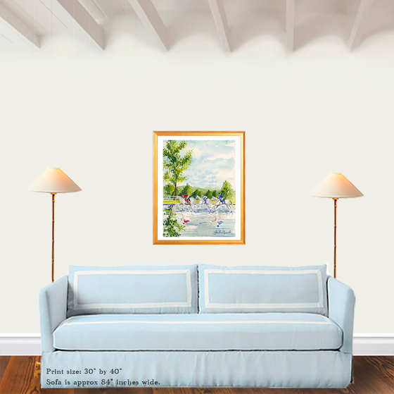 Print of "Exhilaration – Great Meadows"