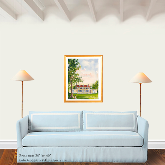 Print of "Illusive – Welbourne Inn"