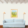 Print of "Springtime Glee in the Hills"