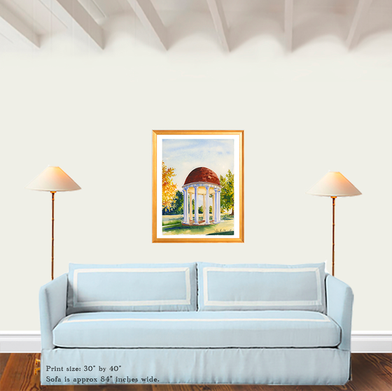 Print of "Pillars – Montpelier"