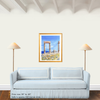 Print of "The Ruins in Rhodes"