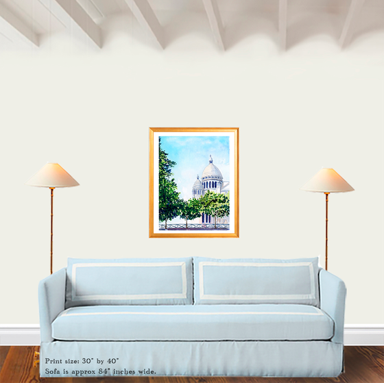 Print of “Sacré-Cœur”