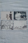 Black and White Hunt Country Note Card Set