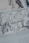 Black and White Hunt Country Note Card Set