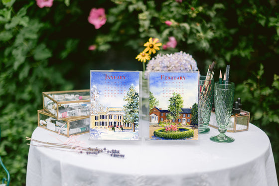 Hunt Country 2024 Desk Calendar