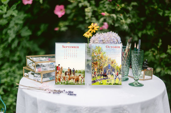 Hunt Country 2024 Desk Calendar