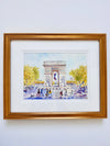 Golden Fall at Arc de Triomphe