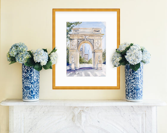 Print of “Washington Square Arch”