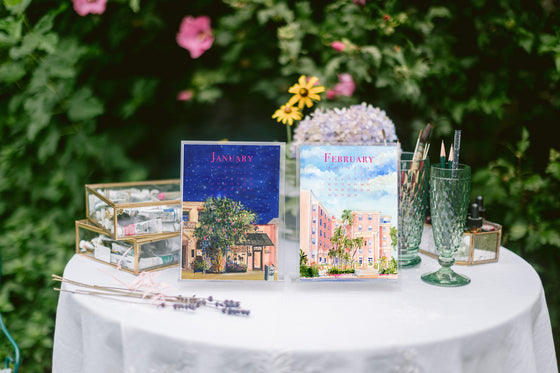 Palm Beach 2024 Desk Calendar