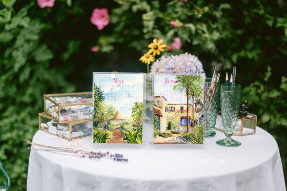 Palm Beach 2024 Desk Calendar