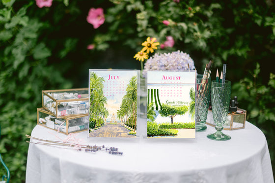 Palm Beach 2024 Desk Calendar