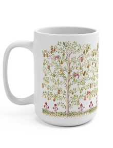  Espalier Pear Tree 15 oz Mug