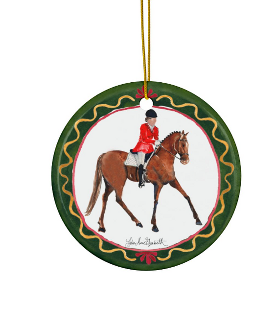 Hunt Country Christmas Characters Ornaments The Rider