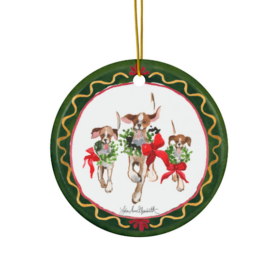 Hunt Country Christmas Characters Ornaments The Hounds