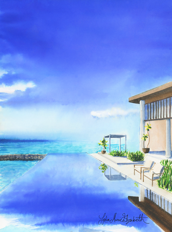 Print of "Sublime Maldives"